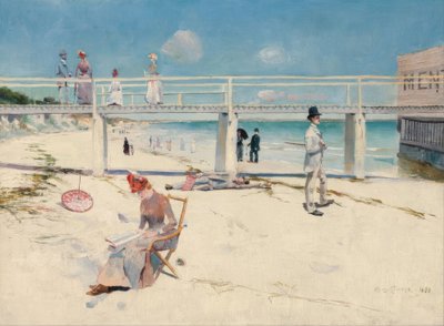 Una vacanza a Mentone da Charles Edward Conder