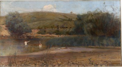 Il Yarra, Heidelberg da Charles Edward Conder