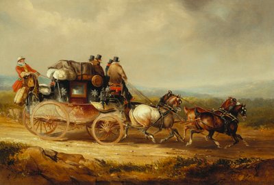 La Posta Reale da Londra a Worcester da Charles Cooper Henderson