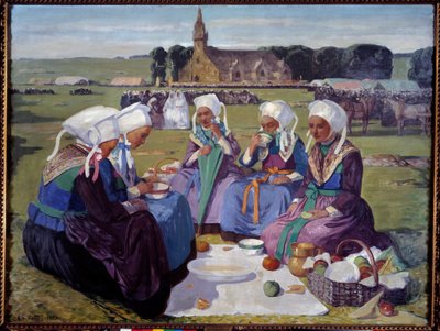 Le donne di Plougastel al Perdono di Sant