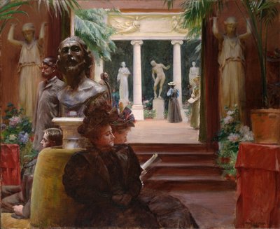 Alla Mostra di Scultura da Charles Courtney Curran