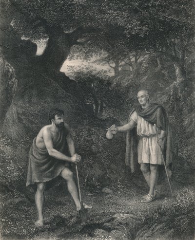 Timon e Flavio Timone di Atene da Charles Cousen