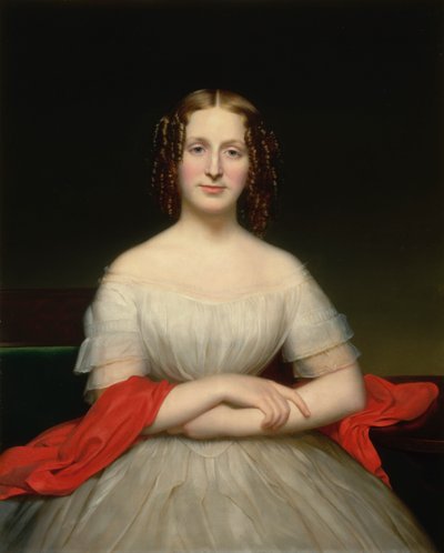 Ritratto di Fidelia Marshall, ca. 1840 da Charles Cromwell Ingham