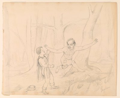 Scena da Scott da Charles Cromwell Ingham