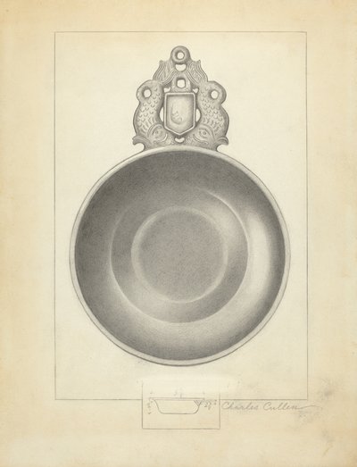 Scodella di peltro da Charles Cullen
