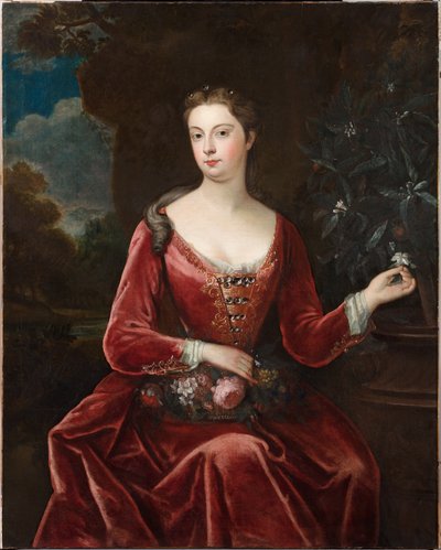 Ritratto di Mary Thynne, Lady Brooke (dipinto a olio) da Charles D