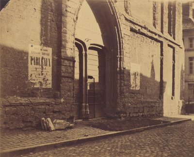 Portale della Predikheevenkerk, Gent, Belgio da Charles D
