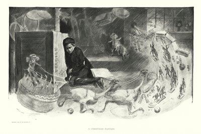 Una fantasia di Natale da Charles Dana Gibson