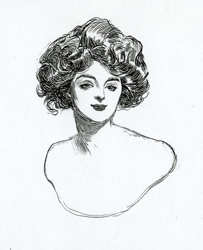 Una ragazza Gibson, c.1902 da Charles Dana Gibson