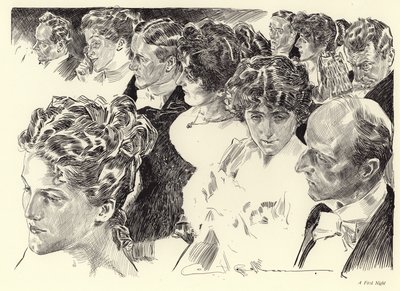 Una prima serata da Charles Dana Gibson