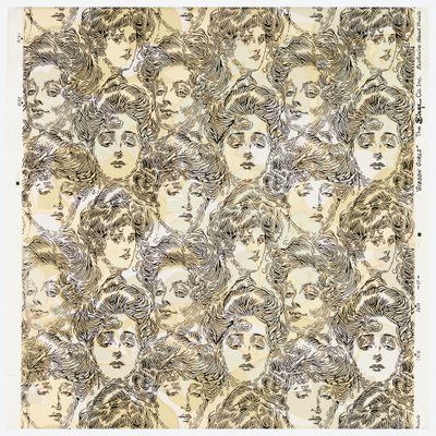 Carta da parati per scapoli, 1902 da Charles Dana Gibson