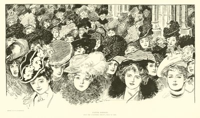 Mattina di Pasqua, dal punto di vista delle persone suscettibili da Charles Dana Gibson