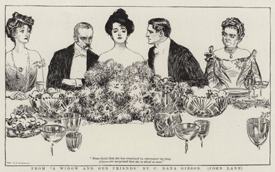 Da Una vedova e i suoi amici da Charles Dana Gibson