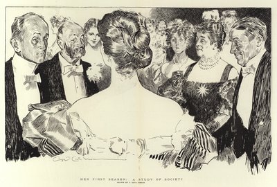 La sua prima stagione, uno studio della società da Charles Dana Gibson