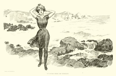 Illustrazione per La scala sociale da Charles Dana Gibson
