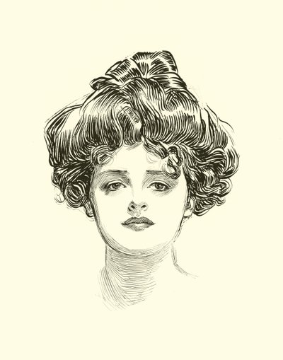 Illustrazione per La scala sociale da Charles Dana Gibson