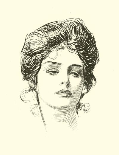 Illustrazione per La scala sociale da Charles Dana Gibson