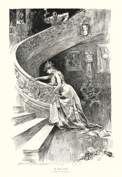 Anno bisestile da Charles Dana Gibson