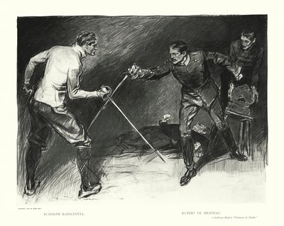 Rudolph Rassendyll, Rupert di Hentzau da Charles Dana Gibson