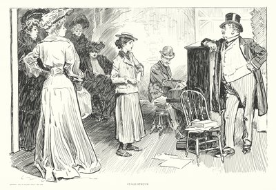Colpito dal palcoscenico da Charles Dana Gibson