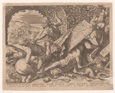 Ercole uccide il centauro Eurytion da Charles David