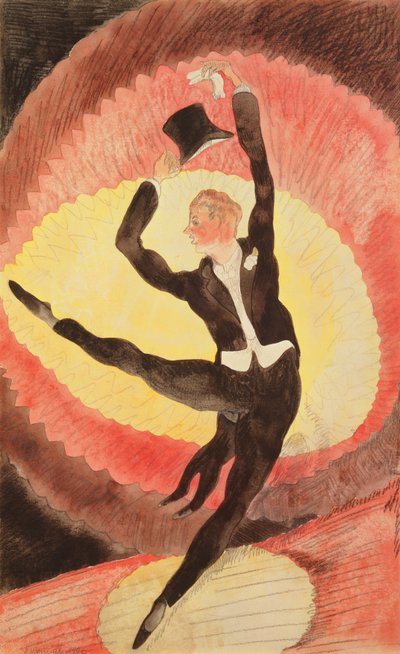 Ballerino Acrobatico Maschile, 1920 da Charles Demuth