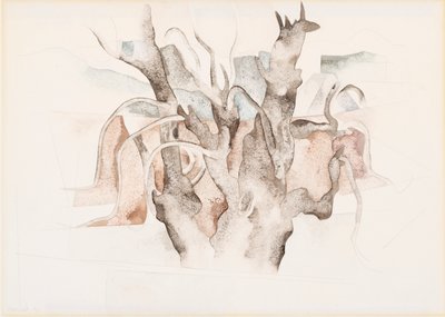 Bermuda - Alberi, 1917 da Charles Demuth