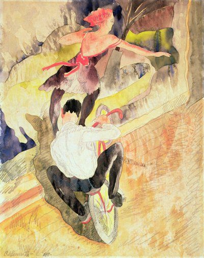 Acrobati in Bicicletta da Charles Demuth