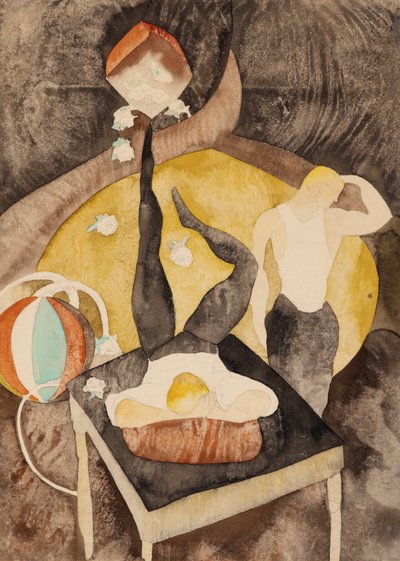 Nel vaudeville: due acrobati-giocolieri da Charles Demuth