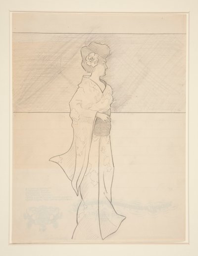 Signora giapponese da Charles Demuth