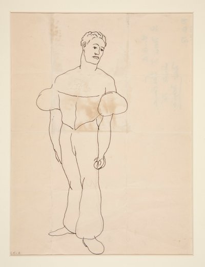 Giocoliere, o uomo in costume da Charles Demuth