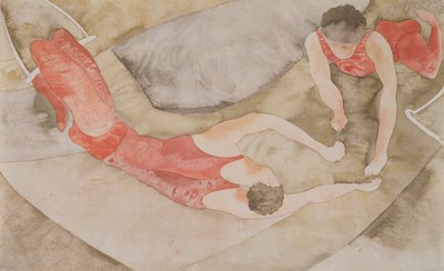 Due trapezisti rossi, 1916 da Charles Demuth