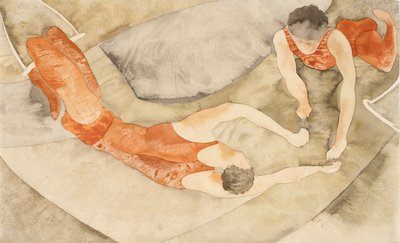 Due trapezisti in rosso da Charles Demuth