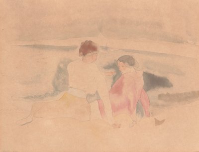 Senza titolo (Due donne e barche) da Charles Demuth