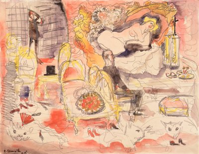 Nana di Zola, 1910 da Charles Demuth