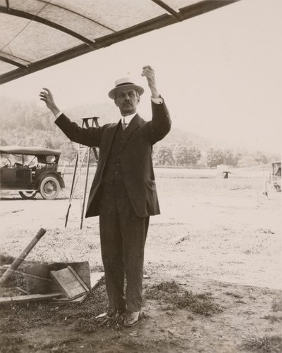 Ritratto di Albert Francis Zahm da Charles Doolittle Walcott