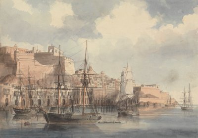 Vista a Malta da Charles Dyce