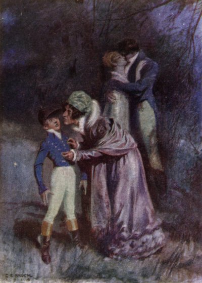 Illustrazione per The Amateur Gentleman di Jeffery Farnol da Charles Edmund (after) Brock