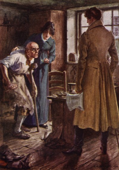 Illustrazione per The Amateur Gentleman di Jeffery Farnol da Charles Edmund (after) Brock