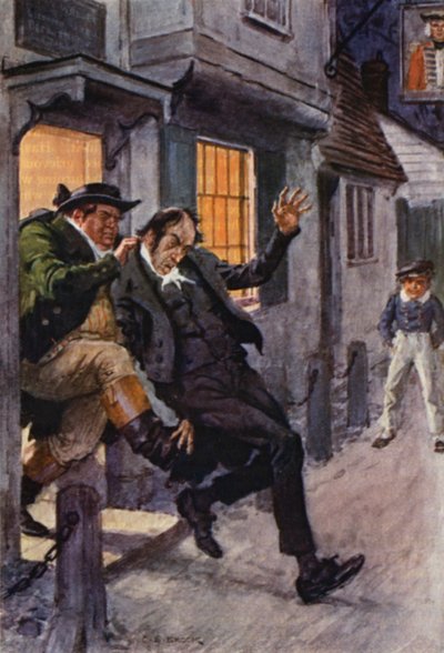 Illustrazione per Il Circolo Pickwick di Charles Dickens da Charles Edmund (after) Brock