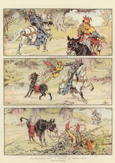 Una commedia in tre atti da Charles Edmund Brock