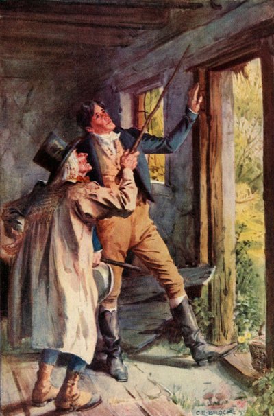 Indicò una graffetta di ferro arrugginita, 1928 da Charles Edmund Brock