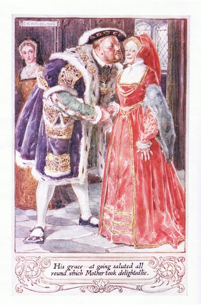 Sua grazia salutò tutto intorno, cosa che la madre prese con delizia da Charles Edmund Brock