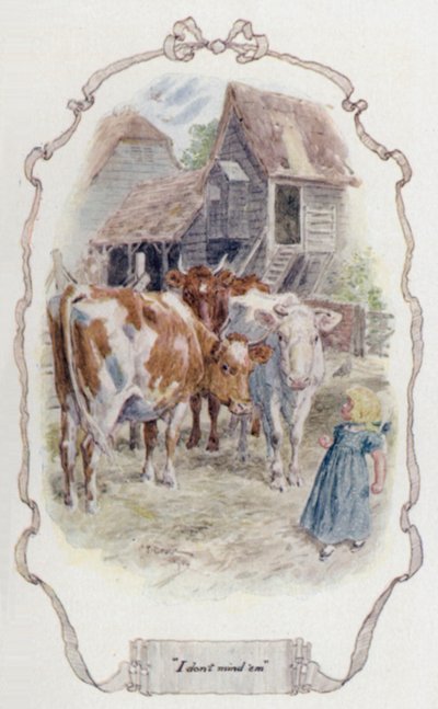 Non mi importa (litografia a colori) da Charles Edmund Brock
