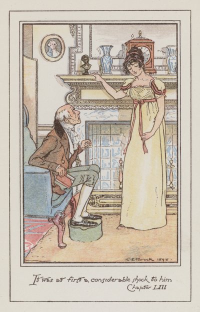 Illustrazione per Emma di Jane Austen da Charles Edmund Brock