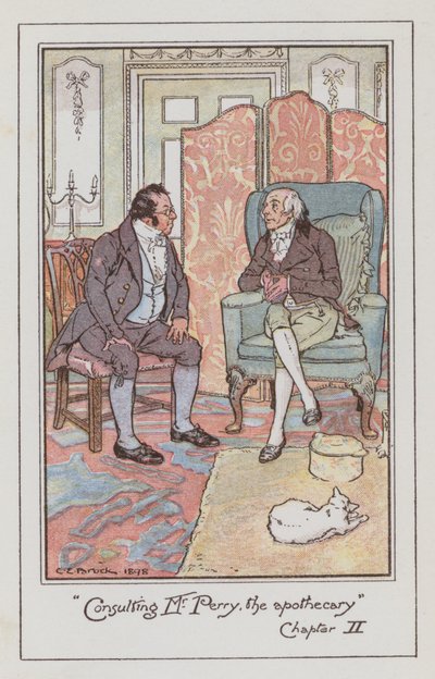 Illustrazione per Emma di Jane Austen da Charles Edmund Brock