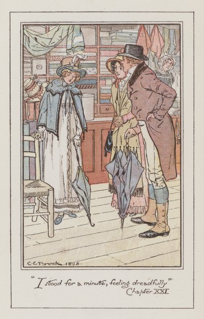 Illustrazione per Emma di Jane Austen da Charles Edmund Brock