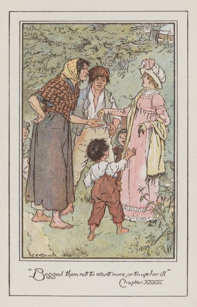 Illustrazione per Emma di Jane Austen da Charles Edmund Brock