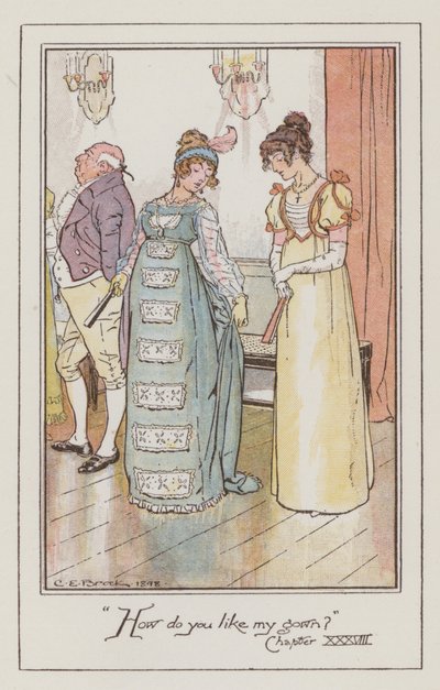 Illustrazione per Emma di Jane Austen da Charles Edmund Brock