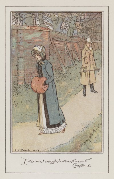 Illustrazione per Emma di Jane Austen da Charles Edmund Brock